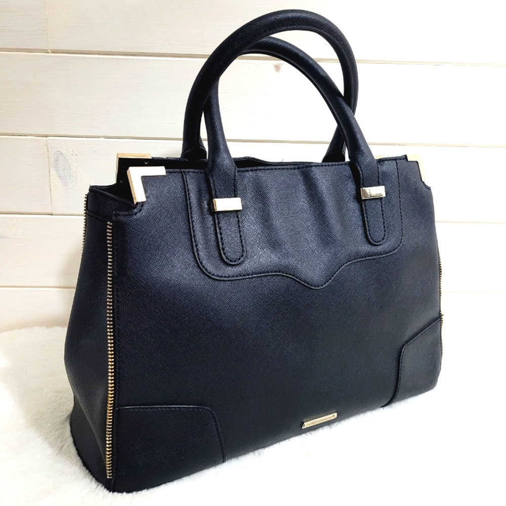 Rebecca Minkoff Saffiano leather satchel/shoulder bag